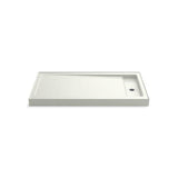 Kohler - Bellwether 60'' x 34'' alcove shower base, right drain - Dune