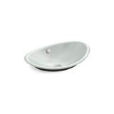 Kohler - Iron Plains 20-3/4'' oval vessel bathroom sink - Sea Salt