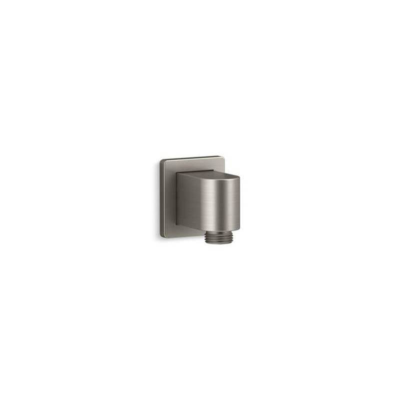 Kohler - Awaken Wall-mount supply elbow with check valve - Vibrant Brushed Nickel