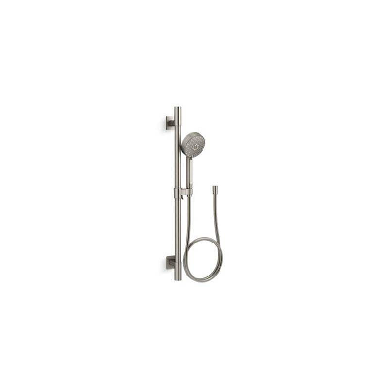 Kohler - Awaken G110 30'' deluxe three-function handshower kit, 1.75 gpm - Vibrant Brushed Nickel