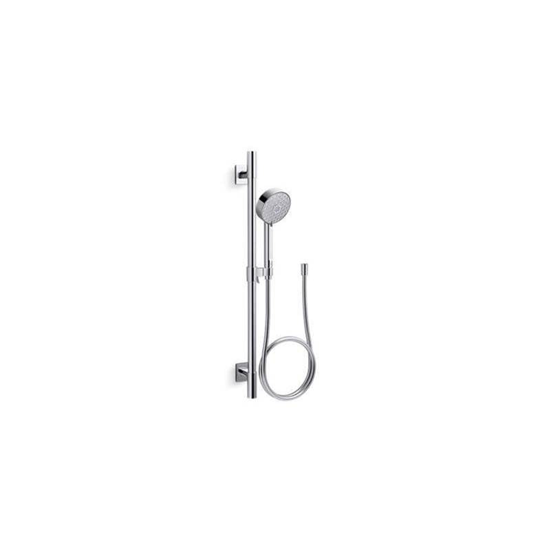 Kohler - Awaken G110 30'' deluxe three-function handshower kit, 1.75 gpm - Polished Chrome