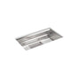 Kohler - Prolific 33'' undermount single-bowl workstation kitchen sink - Stainless Steel