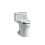 Kohler - San Souci One-piece compact elongated toilet with concealed trapway, 1.28 gpf - Ice Grey