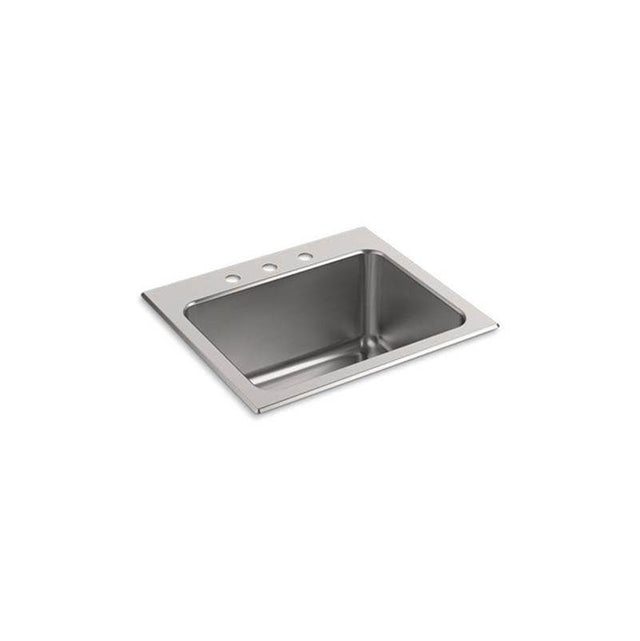 Kohler - BalladE 25'' top-mount single-bowl utility sink - Stainless Steel