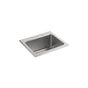 Kohler - BalladE 25'' top-mount single-bowl utility sink - Stainless Steel