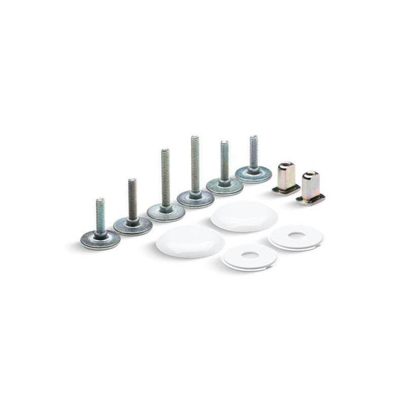 Kohler - Clean Caps Low-profile toilet bolt caps - White