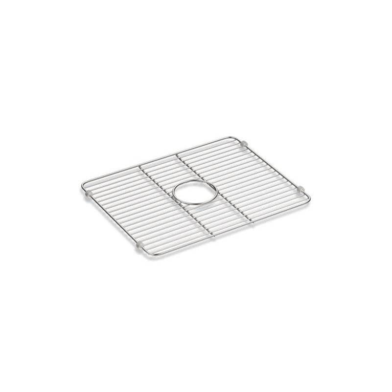 Kohler - Iron/Tones Stainless steel large sink rack, 18-1/4'' x 14-3/8'' - Stainless Steel