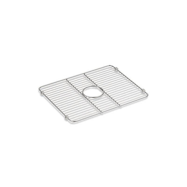 Kohler - Iron/Tones Stainless steel large sink rack, 18-1/4'' x 14-3/8'' - Stainless Steel