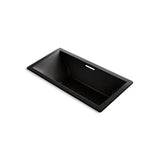 Kohler - Underscore 72'' x 36'' drop-in bath - Black