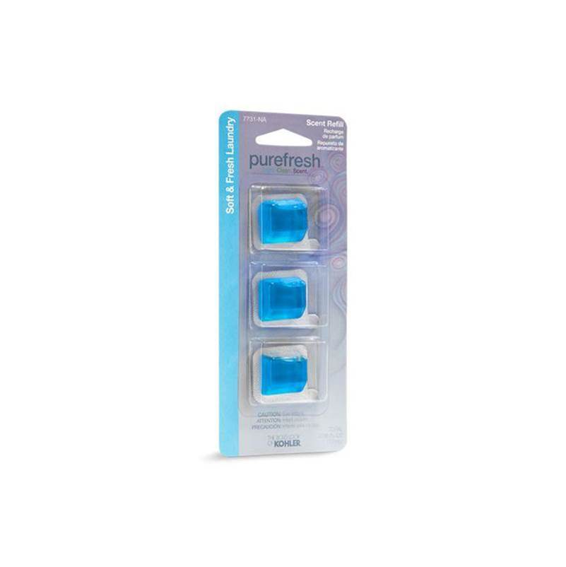 Kohler - Purefresh Refill scent packs for Purefresh toilet seat, Soft & Fresh Laundry