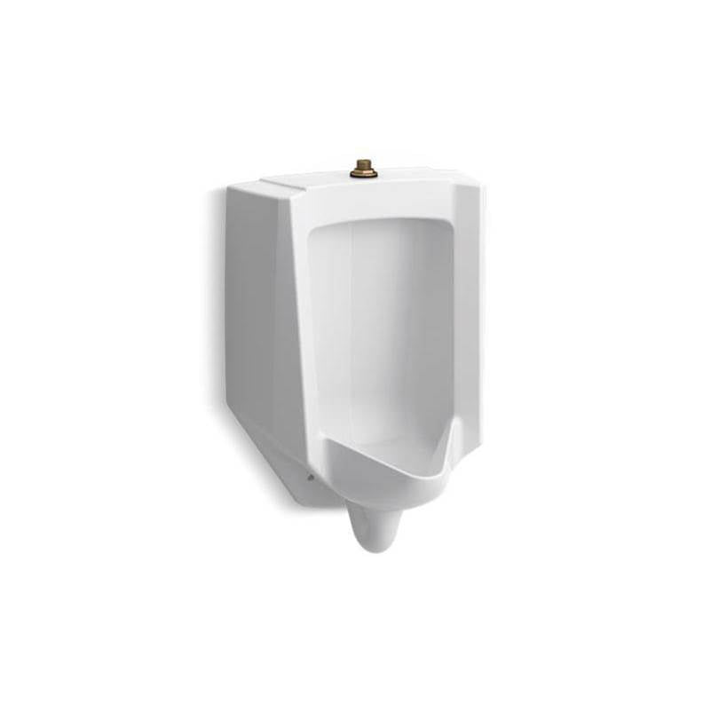 Kohler - BardonE High-Efficiency Urinal (HEU), washout, wall-hung, 0.125 gpf to 1.0 gpf, top spud - White