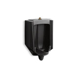 Kohler - BardonE High-Efficiency Urinal (HEU), washout, wall-hung, 0.125 gpf to 1.0 gpf, top spud - Black