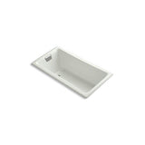 Kohler - Tea-for-Two 60'' x 32'' drop-in Heated BubbleMassageE air bath - Dune