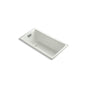 Kohler - Tea-for-Two 60'' x 32'' drop-in Heated BubbleMassageE air bath - Dune