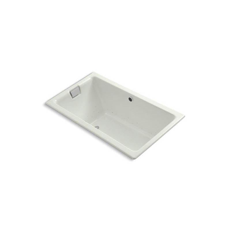 Kohler - Tea-for-Two 66'' x 36'' drop-in Heated BubbleMassageE air bath - Dune