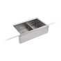 Kohler - Strive Smart Divide 35-1/2'' undermount double-bowl farmhouse kitchen sink - Stainless Steel