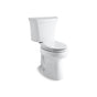 Kohler - Highline Two-piece elongated toilet, dual-flush - White