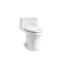 Kohler - San Souci One-piece compact elongated toilet with concealed trapway, 1.28 gpf - White