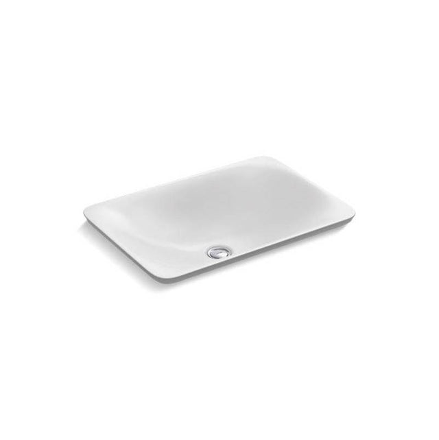 Kohler - Carillon 21-1/4'' rectangular drop-in bathroom sink, no overflow - White