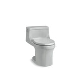 Kohler - San Souci One-piece round-front toilet, 1.28 gpf - Ice Grey