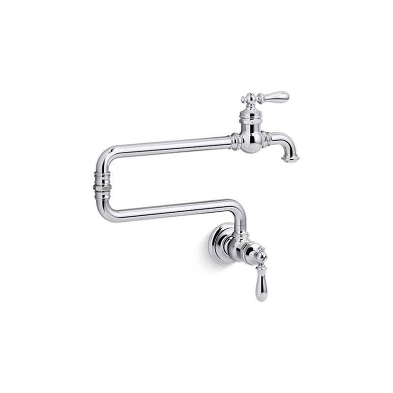Kohler - Artifacts Wall-mount pot filler - Polished Chrome