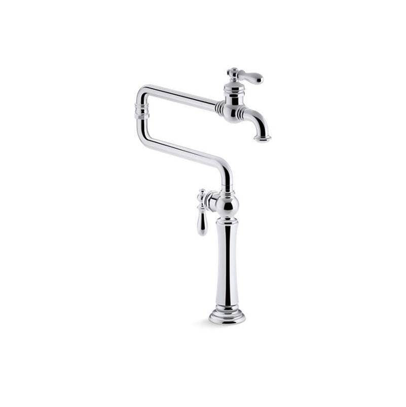 Kohler - Artifacts Deck-mount pot filler - Polished Chrome