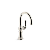Kohler - Artifacts Single-handle kitchen sink faucet - Vibrant Polished Nickel