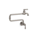 Kohler - Artifacts Wall-mount pot filler - Vibrant Stainless