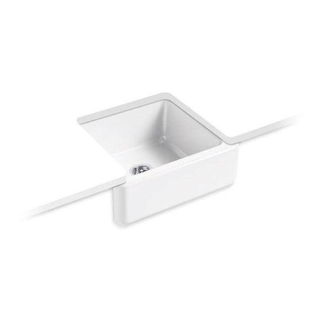 Kohler - Whitehaven 23-1/2'' undermount single-bowl farmhouse kitchen sink - White