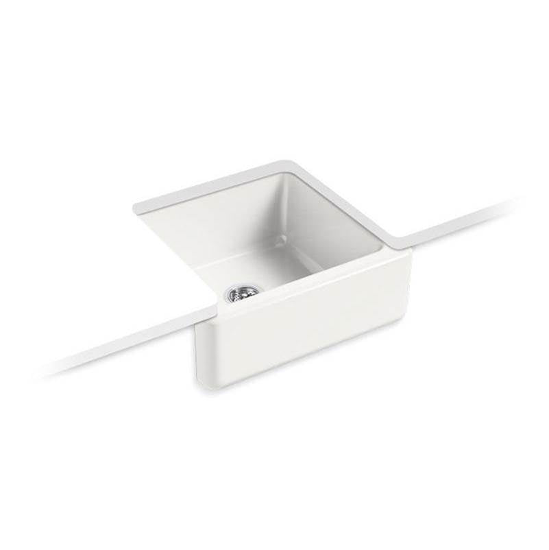 Kohler - Whitehaven 23-1/2'' undermount single-bowl farmhouse kitchen sink - Sea Salt