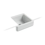 Kohler - Whitehaven 23-1/2'' undermount single-bowl farmhouse kitchen sink - Ice Grey