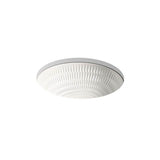 Kohler - Derring 19-1/2'' oval undermount bathroom sink - Translucent White