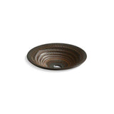 Kohler - Derring Carillon 17-3/4'' round drop-in bathroom sink, no overflow - Bourbon Rutile