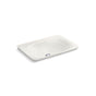 Kohler - Derring Carillon 21'' rectangular drop-in bathroom sink, no overflow - Translucent White