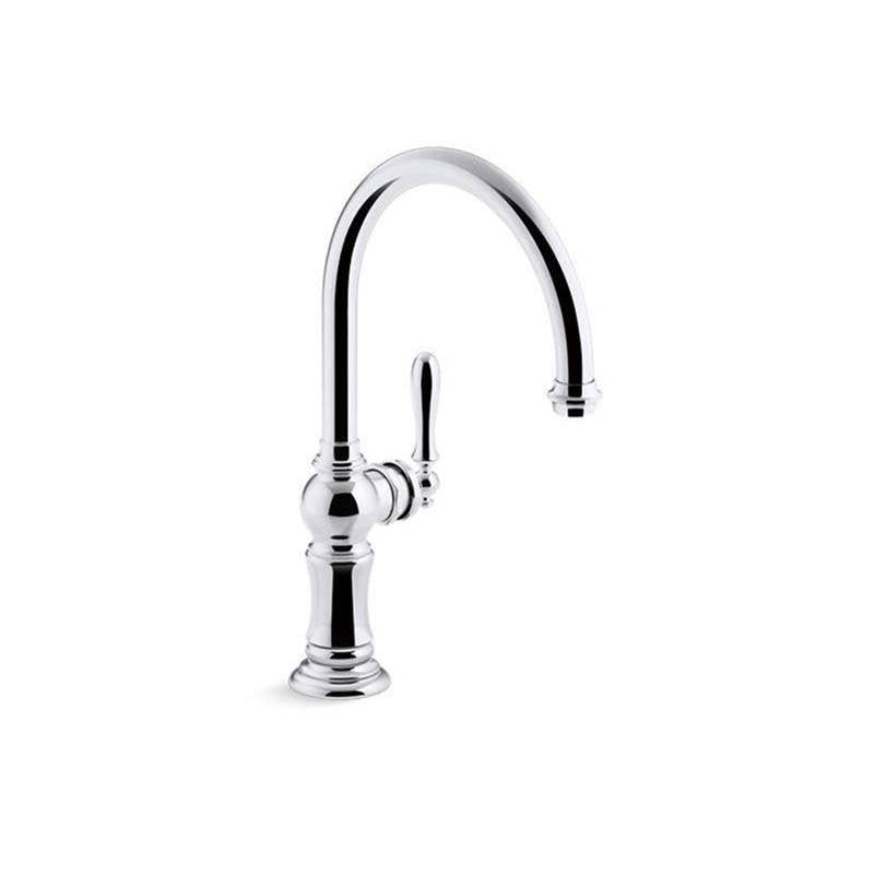 Kohler - Artifacts Single-handle kitchen sink faucet - Polished Chrome