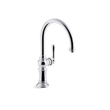 Kohler - Artifacts Single-handle kitchen sink faucet - Polished Chrome