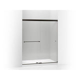 Kohler - Revel 76'' H sliding shower door with 5/16''-thick glass - Anodized Dark Bronze