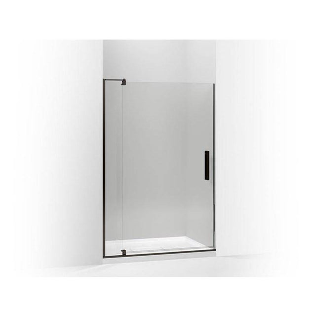 Kohler - Revel 70'' H pivot shower door with 5/16''-thick glass - Anodized Dark Bronze