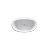 Underscore 59-3/4'' x 35-3/4'' drop-in bath with Bask heated surface
