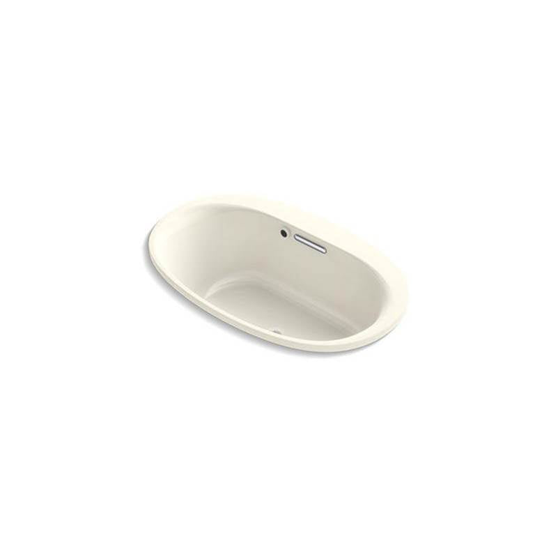 Kohler - Underscore 59-3/4'' x 35-3/4'' drop-in bath with Bask heated surface - Biscuit