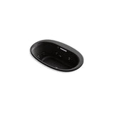 Kohler - Underscore 60'' x 36'' drop-in heated whirlpool bath - Black
