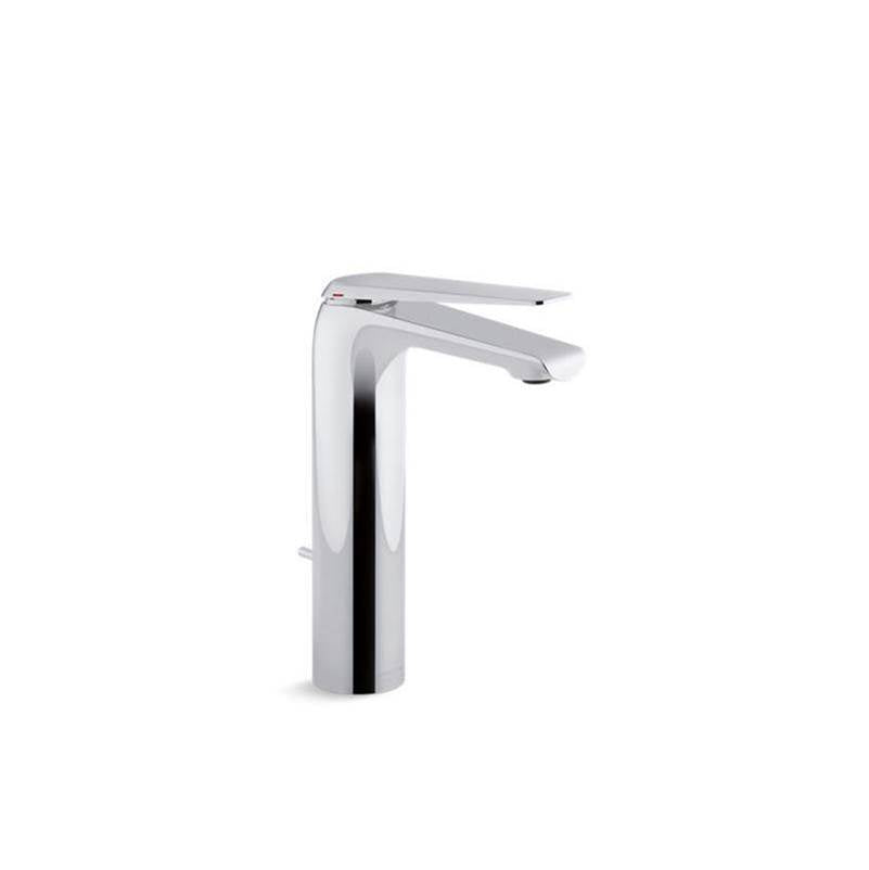 Kohler - Avid Tall single-handle bathroom sink faucet, 0.5 gpm - Polished Chrome