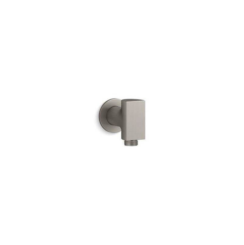 Kohler - Exhale Wall-mount supply elbow - Vibrant Brushed Nickel