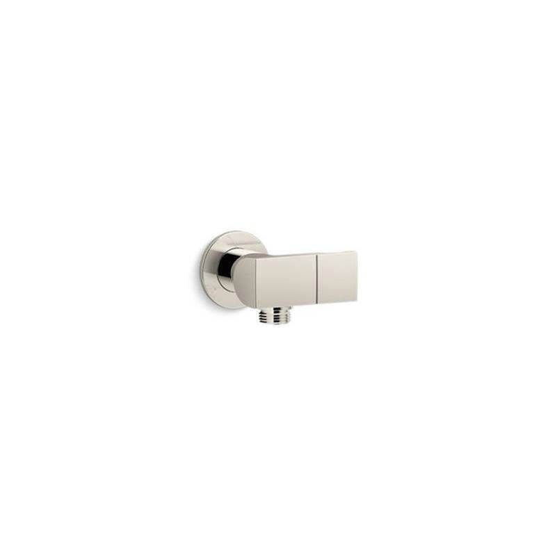 Kohler - Exhale Wall-mount handshower holder with supply elbow and check valve - Vibrant Polished Nickel