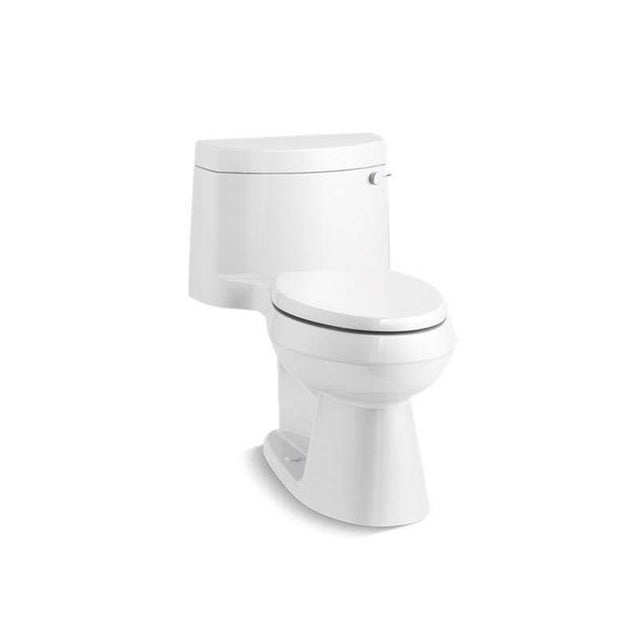 Kohler - Cimarron One-piece elongated toilet with concealed trapway, 1.28 gpf - White