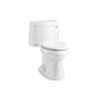 Kohler - Cimarron One-piece elongated toilet with concealed trapway, 1.28 gpf - White