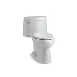 Kohler - Cimarron One-piece elongated toilet with concealed trapway, 1.28 gpf - Ice Grey