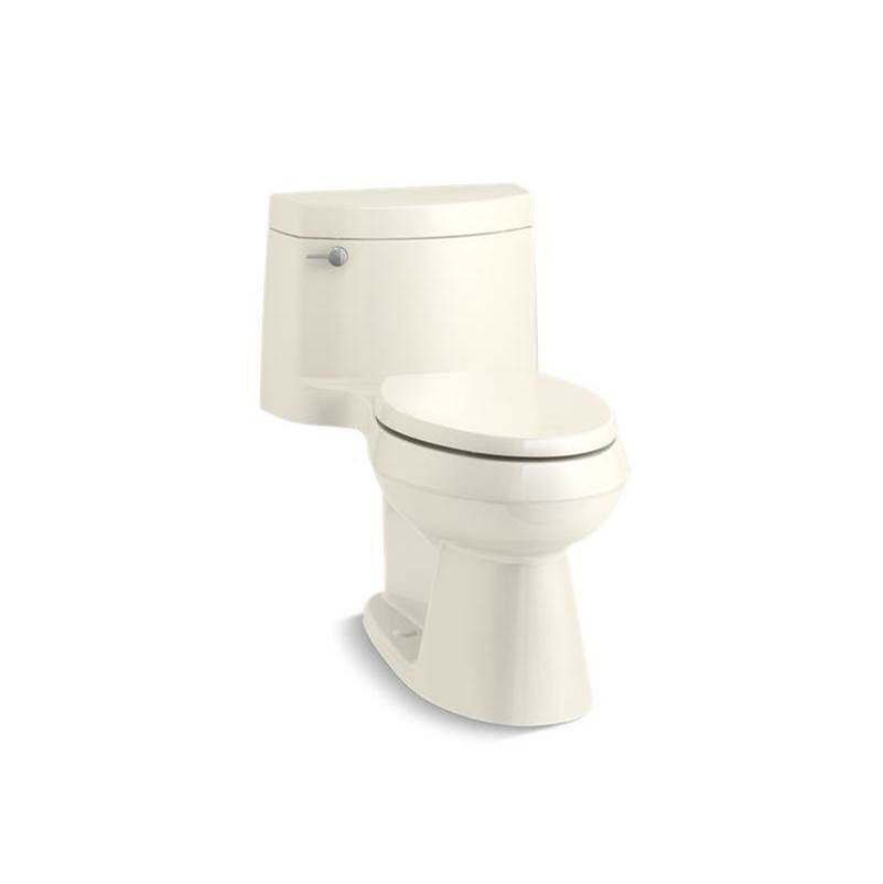 Kohler - Cimarron One-piece elongated toilet with concealed trapway, 1.28 gpf - Biscuit