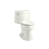Kohler - Cimarron One-piece elongated toilet with concealed trapway, 1.28 gpf - Dune