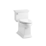 Kohler - Memoirs Stately One-piece compact elongated toilet with skirted trapway, 1.28 gpf - White
